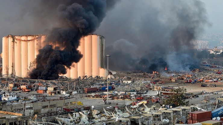 Wybuch w Bejrucie. Polska wysyła tam strażaków i materiały medyczne