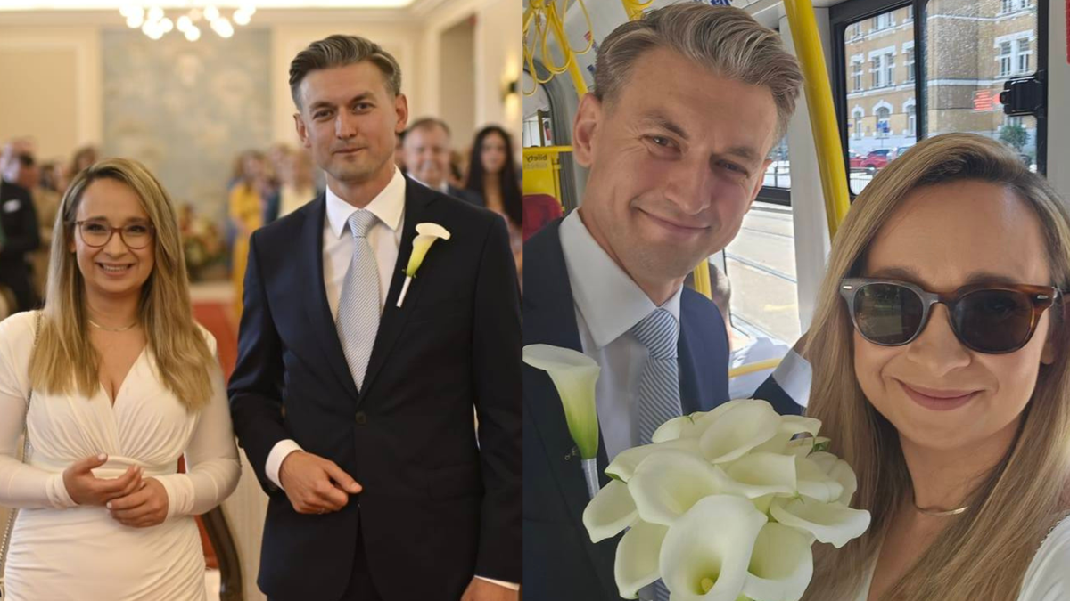 Marcelina Zawisza wyszła za mąż. "Do ślubu jechaliśmy tramwajem"