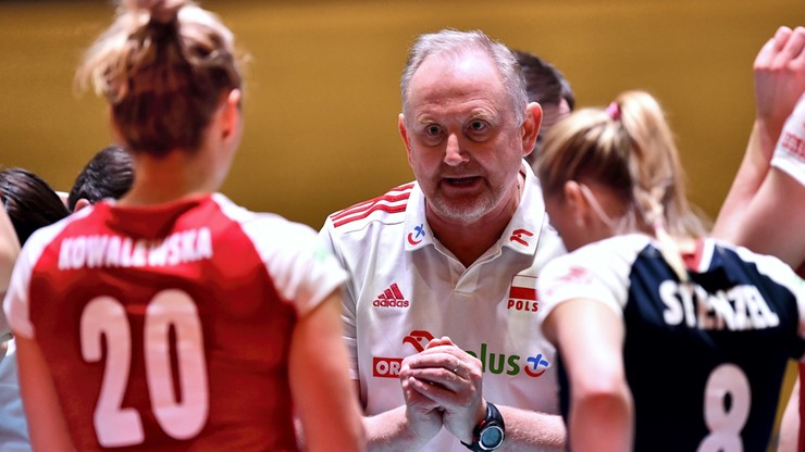Trener polskich siatkarek po meczu z Turcją: dziewczyny zrobiły, co mogły