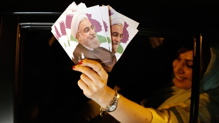 Hasan Rowhani wybrany prezydentem Iranu na drugą kadencję