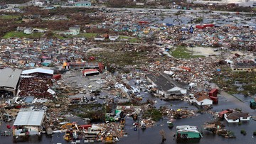 Co najmniej 43 ofiary  huraganu Dorian na Bahamach. "Wiele osób zaginęło"