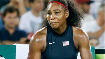 Rio: sensacyjna porażka mistrzyni z Londynu. Serena Williams odpadła w 3 rundzie