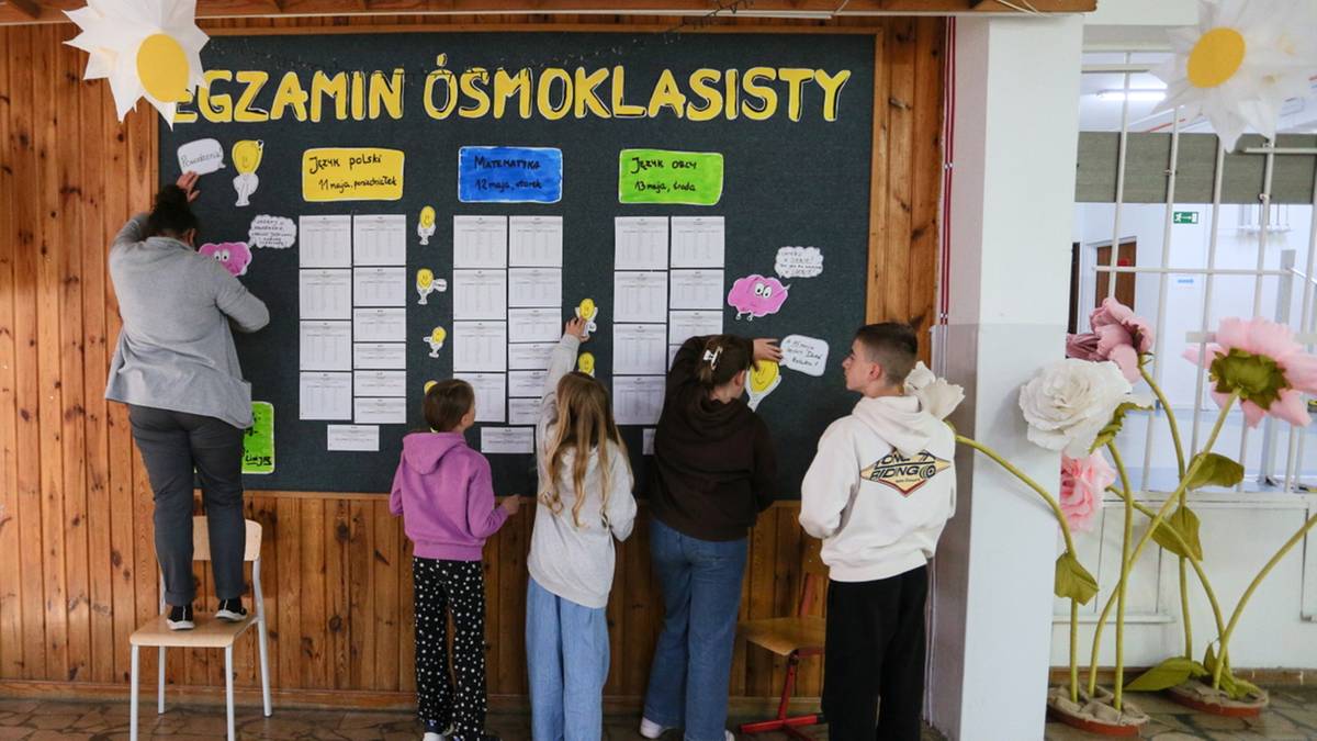 Ruszył trzydniowy egzamin ósmoklasisty. Dziś uczniowie zmierzą się z językiem polskim
