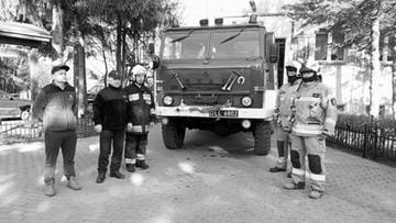 Straż pożarna w żałobie. 