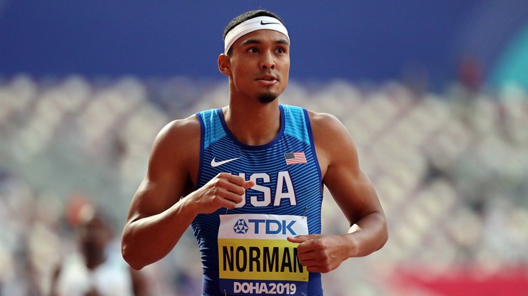 Michael Norman przebiegł 100 metrów w 9,86