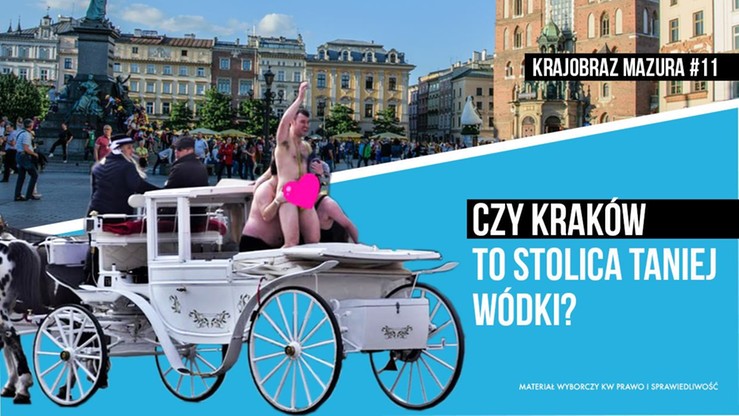 "Nie dla Lumpen turystyki w Krakowie". Kandydat do Senatu chce m.in. wprowadzić opłatę turystyczną