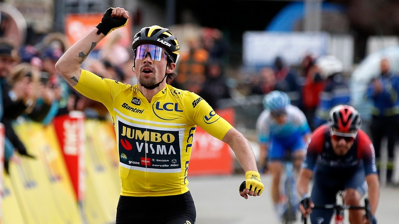 Paryż-Nicea: Primoz Roglic wygrał siódmy etap i umocnił się na pozycji lidera