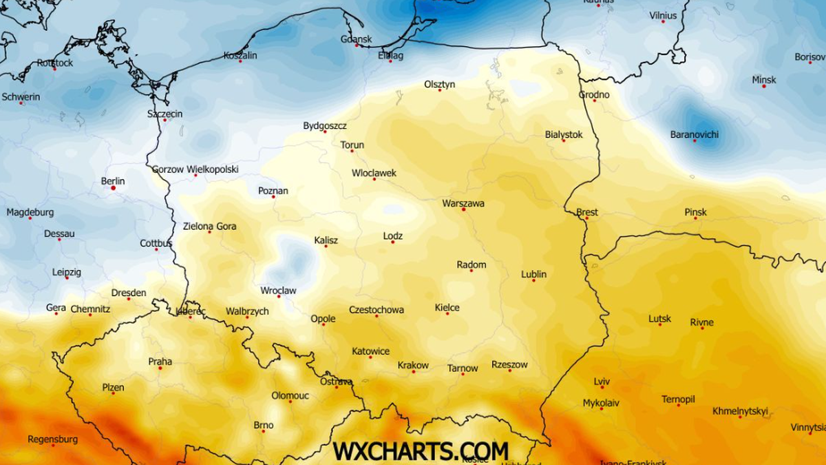 Ochłodzenie będzie krótkotrwałe - od wtorku znowu zacznie się robić cieplej