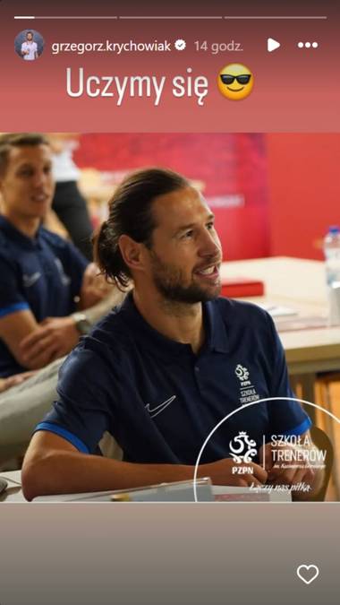 Grzegorz Krychowiak na kursie trenerskim PZPN