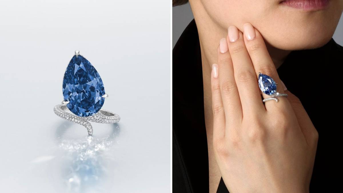 Diament "Mellon Blue" sprzedany na aukcji w Genewie. Cena zaskoczyła obserwatorów