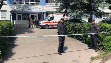 Atak nożownika w słowackiej szkole. Policja przedstawia nowe informacje