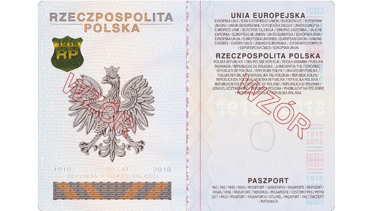 Nowe paszporty, a w nich Bóg, Honor, Ojczyzna i motywy niepodległościowe