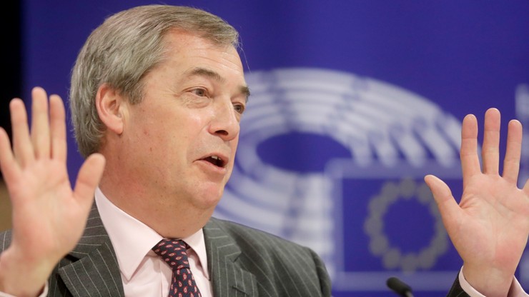 Farage "przekonany", że Polska jako następna opuści Unię Europejską