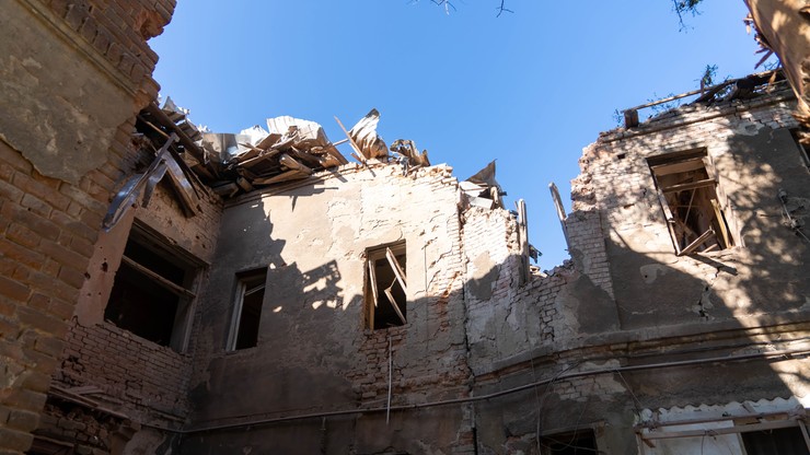 Wojna w Ukrainie: Prawie 800 tys. obywateli straciło domy