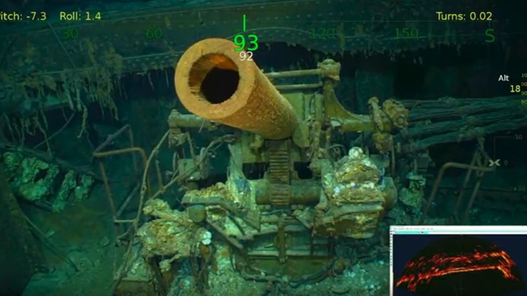 Odnaleziono wrak legendarnego lotniskowca USS Lexington. Jednostkę zatopiła flota japońska w 1942 r.