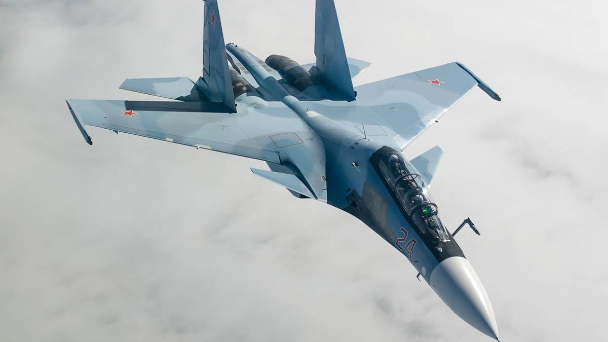 They flew towards Polish. Russian planes intercepted over the Baltic Sea