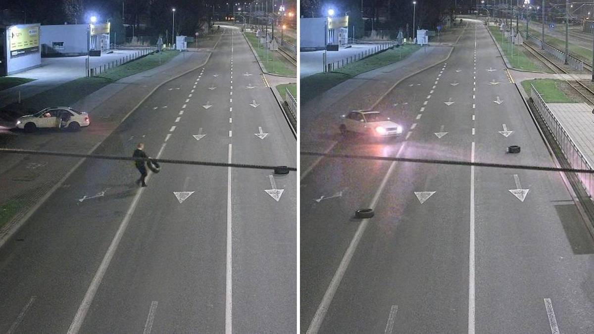 Zastawił "śmiertelną pułapkę" na kierowców. Sam zgłosił się na komisariat