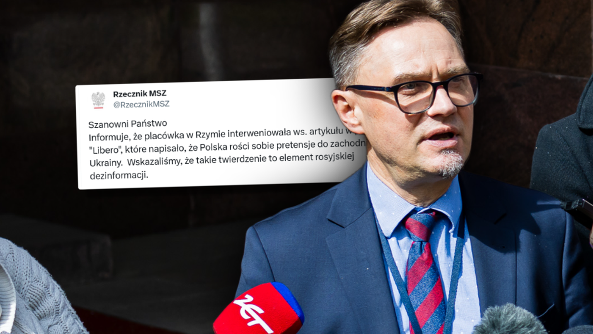 MSZ reaguje na publikację we włoskiej prasie. "Rosyjska dezinformacja"