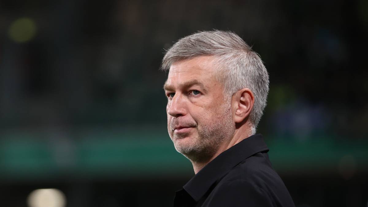 Portret mężczyzny w średnim wieku z siwiejącymi włosami i krótką brodą, patrzącego w bok z lekkim zmarszczeniem czoła.