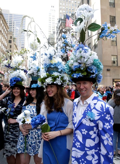 Wielkanocna parada i festiwal kapeluszy w Nowym Jorku