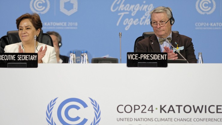 Strony przyjęły dokument końcowy szczytu klimatycznego w Katowicach