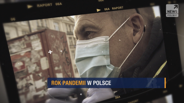 "Raport": rok pandemii w Polsce