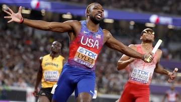 Amerykanie wygrali sztafetę 4x100 m