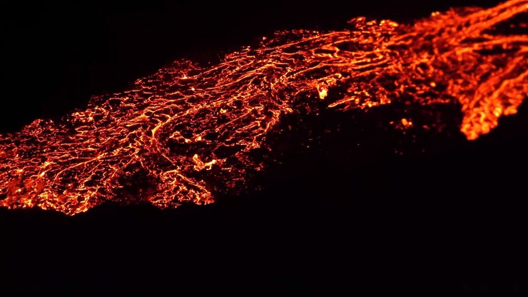 Erupcja wulkanu na Islandii