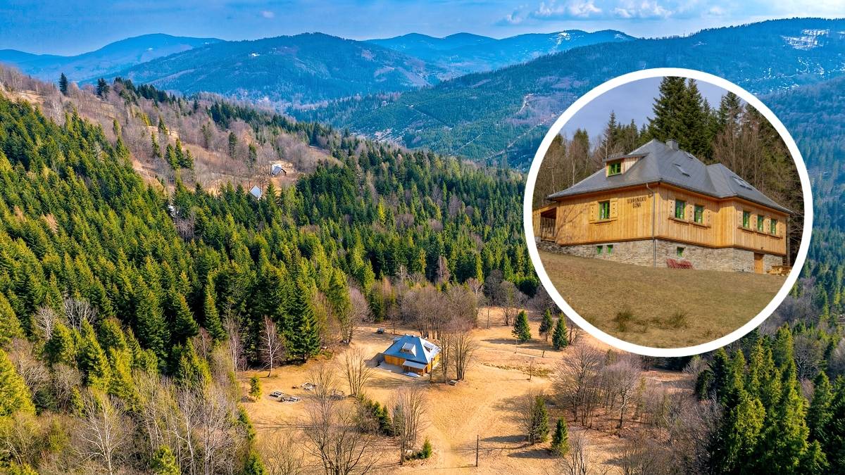 Schronisko Oźna jest malowniczo położone.