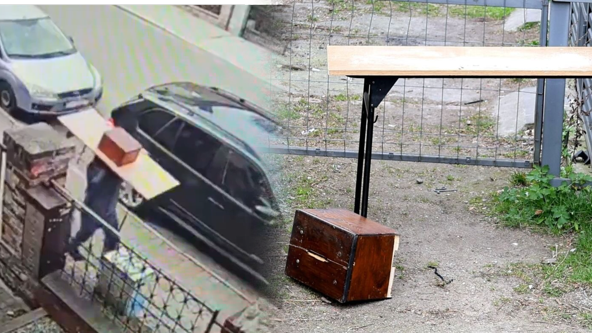 Zabrał skarbonę razem ze stołem. Policja zatrzymała 35-letniego sprawcę