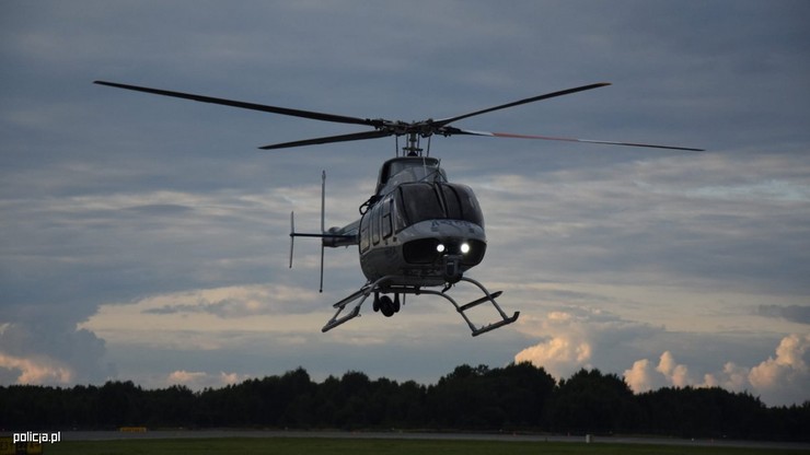 Policyjni lotnicy przetransportowali serce do przeszczepu śmigłowcem Bell 407GXi