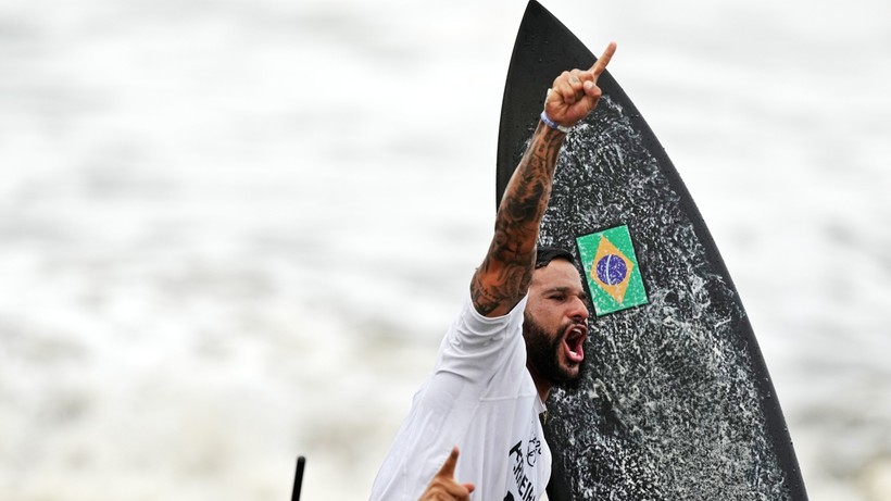 Tokio 2020: Brazylijczyk Italo Ferreira z pierwszym złotem w historii w surfingu