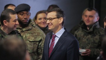 Morawiecki spotkał się z żołnierzami. Mówił o testamencie Lecha Kaczyńskiego