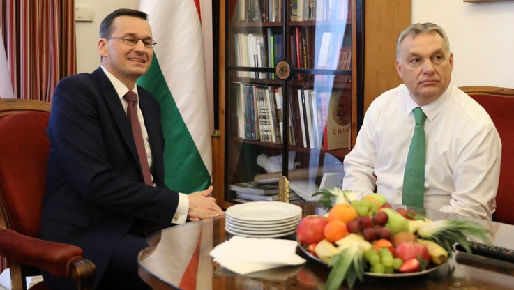 Morawiecki w Budapeszcie. "Chcemy europejskiego poziomu życia na Węgrzech i w Polsce"