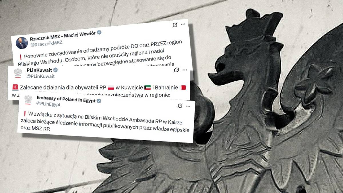 Wojna na Bliskim Wschodzie. Lista ostrzeżeń polskich ambasad