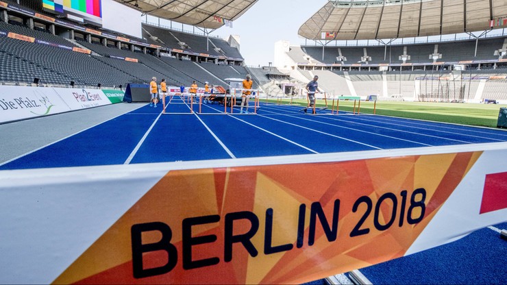 ME Berlin 2018: Polacy trenowali na Stadionie Olimpijskim