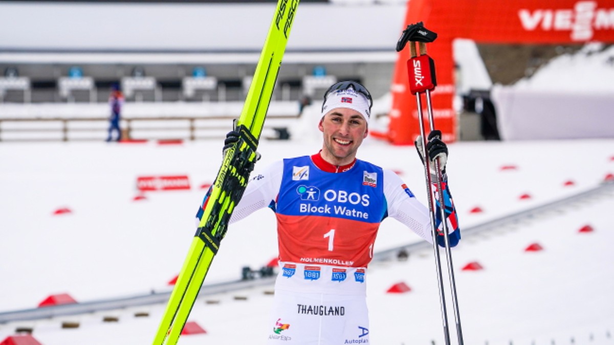 PŚ w kombinacji norweskiej: Jarl Magnus Riiber ponownie triumfował w Oslo