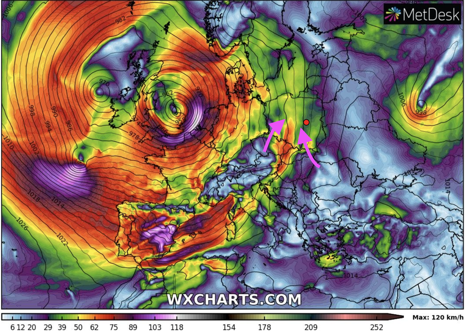 fot za: WXCHARTS, opracowanie własne