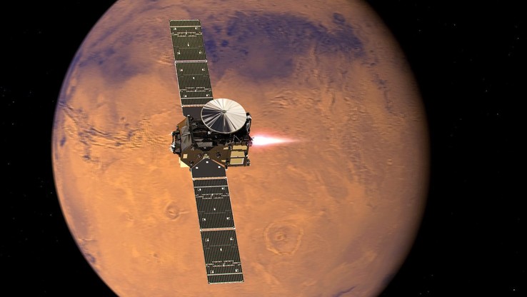 Lądownik misji ExoMars osiądzie na powierzchni Marsa