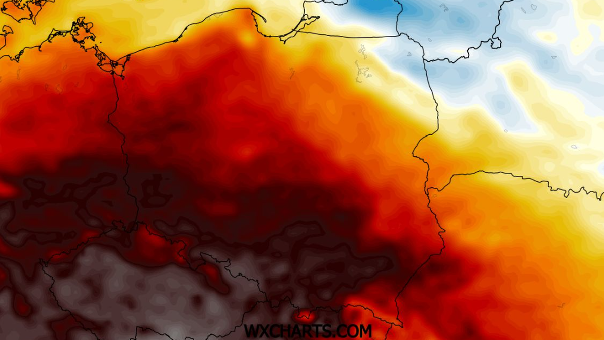 Pierwszy poniedziałek września na południu przyniesie upał lokalnie dochodzący do 32 st. C