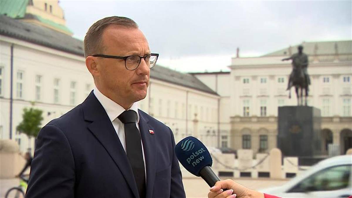 Rzecznik prezydenta Rafał Leśkiewicz w programie "Gość Wydarzeń". Transmisja na żywo
