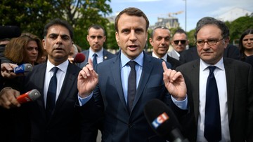 Macron - 24,01 proc., Le Pen - 21,30 proc. Oficjalne wyniki I tury wyborów we Francji