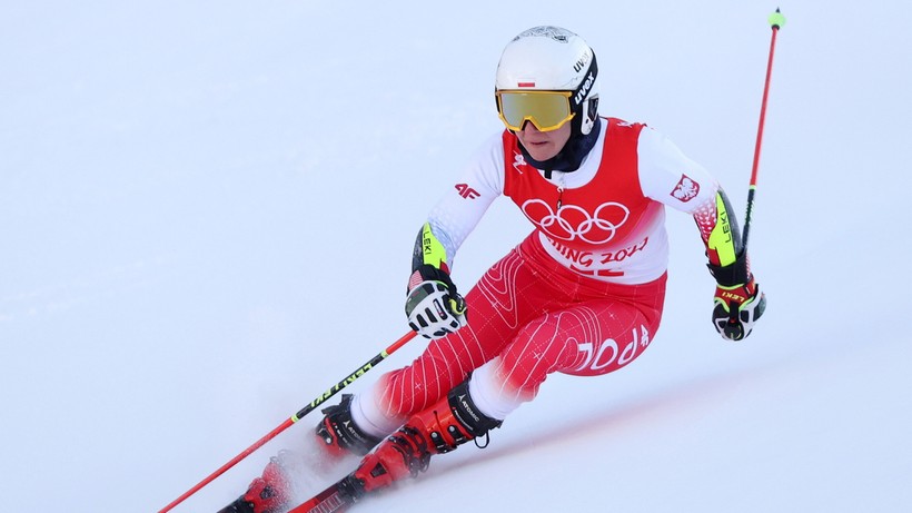 Pekin 2022: Gąsienica-Daniel 11. na półmetku slalomu giganta, Zięba nie wystąpiła