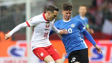 Polska - Estonia 2:0. Gol Piotra Zielińskiego