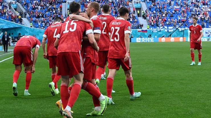Euro 2020: Finlandia - Rosja. Niespodzianki nie było. Rosja wraca do gry