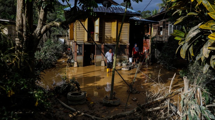 Malezja. Największa powódź od lat. Nie żyje 14 osób