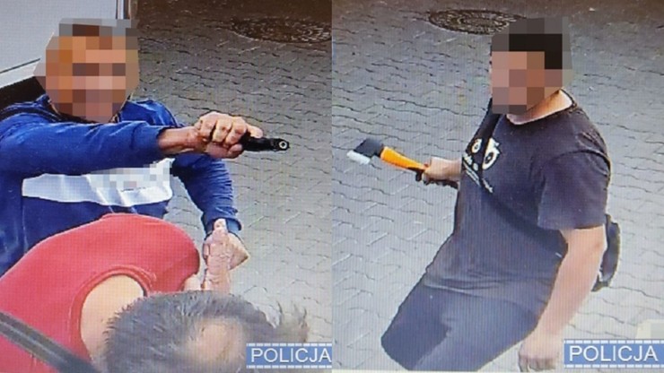 Wrocław: Awantura na stacji paliw. Grozili kierowcy bronią i siekierą