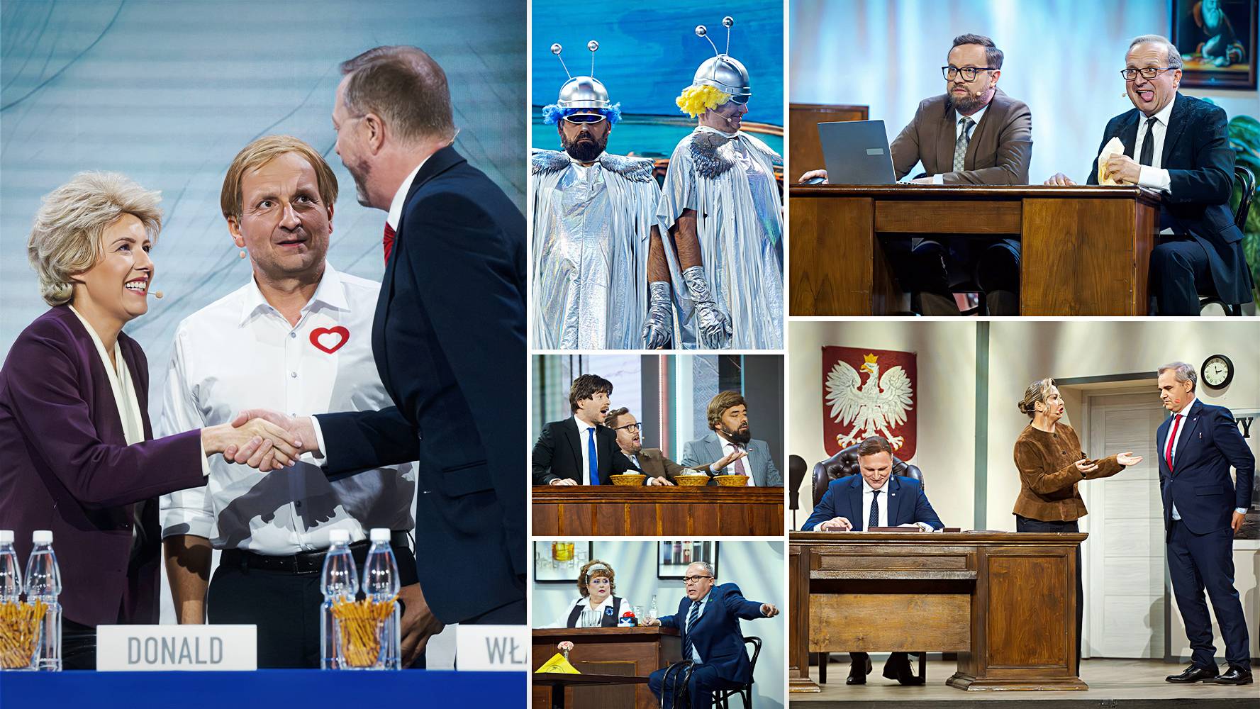 Kabaret na żywo. Młodzi i Moralni: Tyle hałasu o wiatraki - Polsat.pl