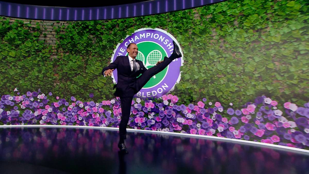 Jak obiecał, tak zrobił! Łukasz Kubot zatańczył kankana po zwycięstwie Igi Świątek (WIDEO)