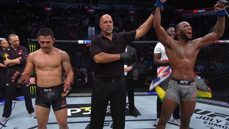 UFC: Edwards rozpracował Dos Anjosa! Ósme zwycięstwo Anglika z rzędu